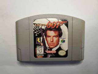 Goldeneye 007 Nintendo 64 Game Authentic Cartridge James Bond Golden Eye