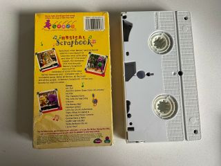 Barney - Barney ' s Musical Scrapbook VHS Vintage 1997 RARE 2