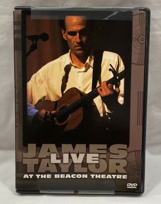 James Taylor Live At The Beacon Theatre In York City Concert Dvd 1998 Rare