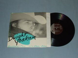 1984 Dwight Yoakam Lp " Guitars Cadillacs Etc Etc " (ak Records) Rare