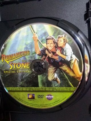 Romancing The Stone/ The Jewel Of The Nile - 2 DVD Disc Set Danny DeVito Rare 2