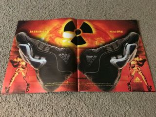 1998 Adidas Kobe Bryant Kb 8 Ii Basketball Shoes Poster Print Ad Pre - Nike Rare