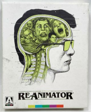 Re - Animator 2 Blu - Ray Disc Limited Edition Arrow Video Usa,  Rare & Out Of Print