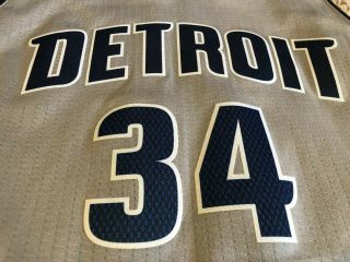 NBA Detroit Pistons ADIDAS Climacool Tobias Harris Youth Jersey Medium RARE GREY 3