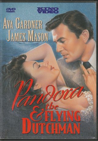 Pandora And The Flying Dutchman - Rare Dvd Ava Gardner & James Mason Kino Video