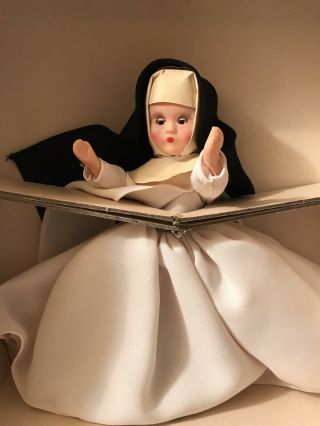 Nancy Ann Storybook 6” Nun Doll With Black And White Habit With Box