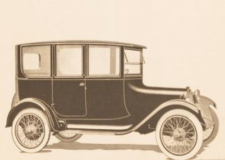 1917 Dodge Brothers Motor Car Ad Vintage Closed Car Rare