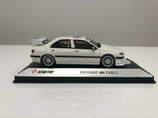 Extremely Rare Peugeot 406 Taxi 1 Starter 1/43 Movie Collector