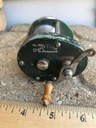 Vintage Shakespeare Direct Drive No.  1926 Reel Parts Repair