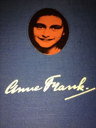 Rare Anne Frank - Diary Of A Young Girl Hc Vintage Ltd Numbered French Edition