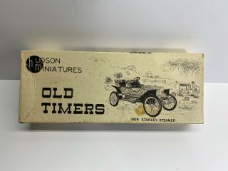 Hudson Miniatures 1949 1:24 Scale Old Timers 1909 Stanley Steamer Boxed Nore
