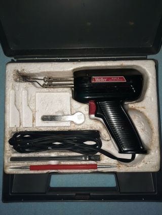 Weller Soldering Gun Model 8200 - N 100/140 Watts 120v W/case Made In Usa
