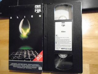 Rare Cbs Fox Pressing Alien Vhs Film 1979 Sci Fi Horror Ridley Scott Ian Holm