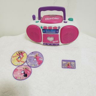 Vintage Barbie Dance With Me Talking Boombox Be - 160