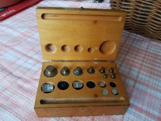Henry Troemner Scale Carat Weights Box,  Very Rare,  209