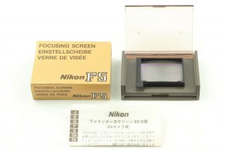 " Rare " [ ] Nikon Focusing Screen Type Ec - E For F5 From Japan 222