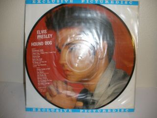 Elvis Presley Hound Dog Exclusive Picture Disc Rare 12” Lp