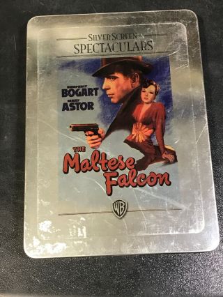 Rare The Maltese Falcon Silverscreen Spectaculars Dvd Humphrey Bogart,  Mary Astor