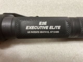 Surefire E2e Executive Elite Flashlight - /rare/discontinued