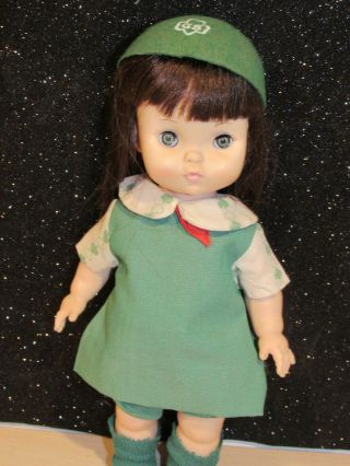 Vintage 1966 Effanbee Girl Scout PUNKIN Doll w/Complete Outfit 11 