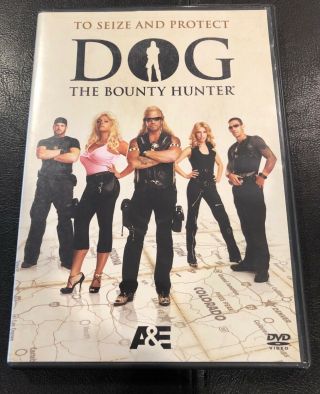 Dog The Bounty Hunter “to Seize And Protect” Dvd - Rare - A&e