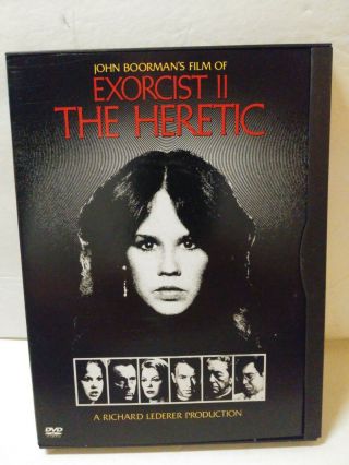 Exorcist Ii: The Heretic (snap Case Packaging),  Very Good Dvd Rare Horror