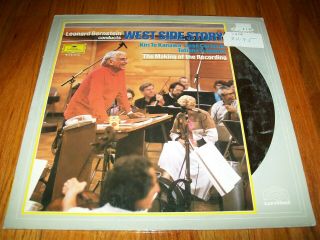 Leonard Bernstein Conducts West Side Story Laserdisc Ld Kiri Te Kanawa Very Rare