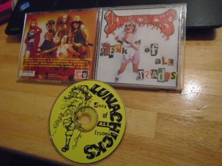 Rare Oop Lunachicks Cd Jerk Of All Trades Ny Rock Punk Theo & The Skyscrapers
