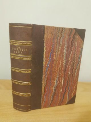 Charles Dickens.  Pickwick Papers.  1st/first Edition.  Rare.  Binding