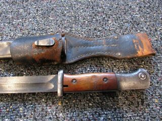 WWII German K98 bayonet RARE FRENCH OCCUPATION made JWH and 6759 n 2