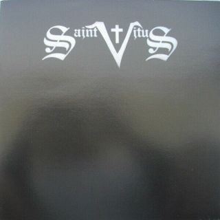 Saint Vitus - Self - Titled 1st Lp - Rare Blue Transparent Vinyl Stoner Doom Metal