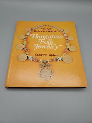 Hungarian Folk Jewelry Book Antique Ethnic Costume Silver Necklace Illustrated