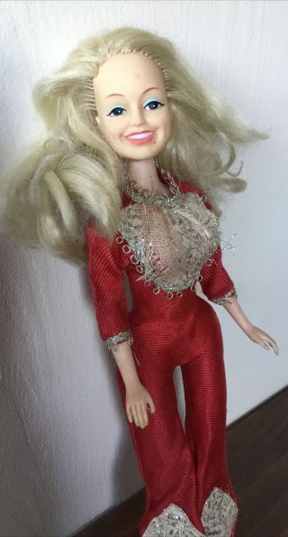 Vintage Dolly Parton 12 " Poseable Doll 1978 Eegee S