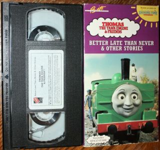 Thomas & Friends: Better Late Than Never & Other Stories (vhs) Ringo Starr.  Vg