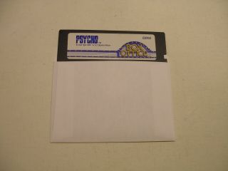 Rare Game: Psycho By Keypunch For Commodore 64/128