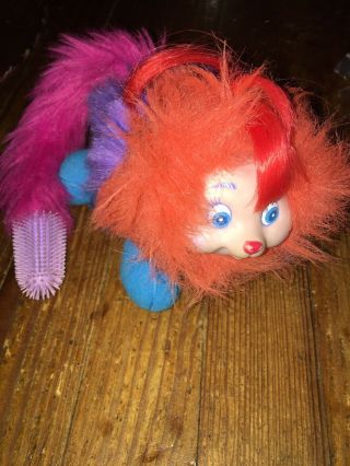 Vintage Li’l Brush - A - Loves Sugar Blossom Plush Stuffed Doll Toy Amtoy 1987
