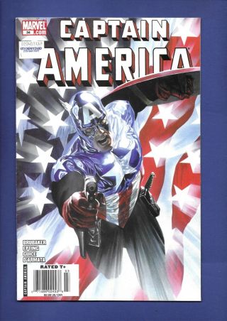 Captain America 34 Alex Ross Variant Rare Newsstand 1st Bucky As Cap Avengers