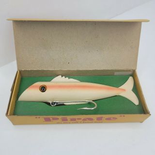 Vintage Pirate Rubber Glass Eyed Troller Tackle Salmon Fishing Lure Portland,  Or
