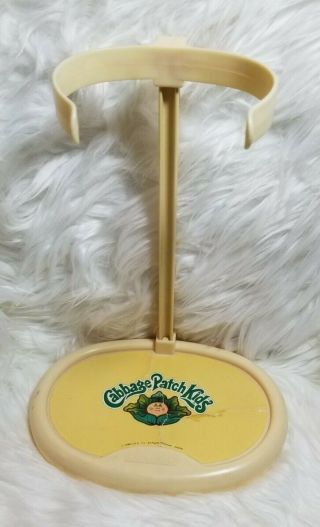 Vintage 1986 Coleco Cabbage Patch Kids Cpk Doll Display Stand Holder