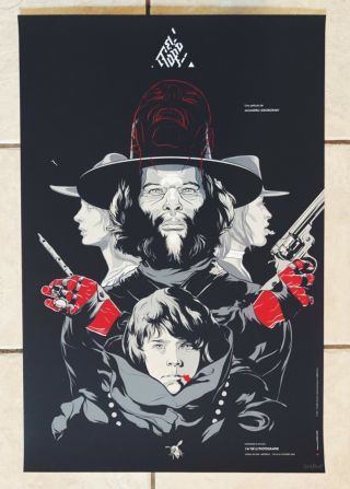 Martin Ansin El Topo Mondo Movie Poster Art Print Alejandro Jodorowski Rare Oop