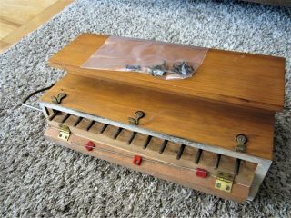 13 Antique Brass Sub Base Mechanism Box Reed Pump Parlor Organ Victorian Parts