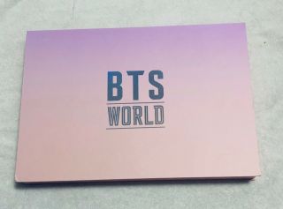 Bts World Ost Limited Edition Full Box Set W/suga Photocard (rare)