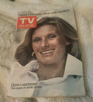 Los Angeles Oct 25 Tv Guide 1975 Phyllis Cloris Leachman Martin Sheen