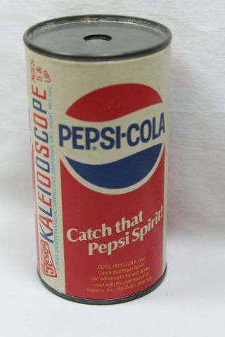 Rare 1981 Pepsi - Cola Steven Co Kaleidoscope Toy Catch That Pepsi Spirit Can