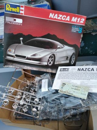 Revell 1:24 Scale Nazca M12 Italdesign Car Boxed Model Kit
