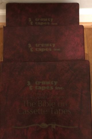 Bible On Cassette Tapes Trinity Tapes Inc The King James Version