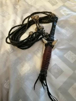 Rare Limited Edition Xena Cat Of 9 Tails Whip Prop.