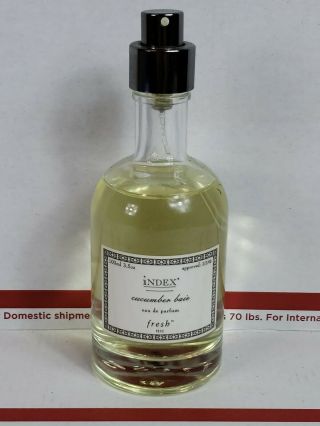 Fresh Index Cucumber Bair Eau De Parfum Edp 100 Ml 3.  5 Oz Rare Authentic