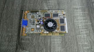 Rare Asus Geforce 256 32mb Sdr Agp Graphics Card