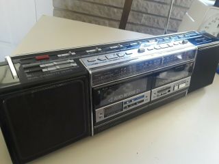Vintage Rare Panasonic Rx - Fw50 Stereo Cassette Recorder Boombox